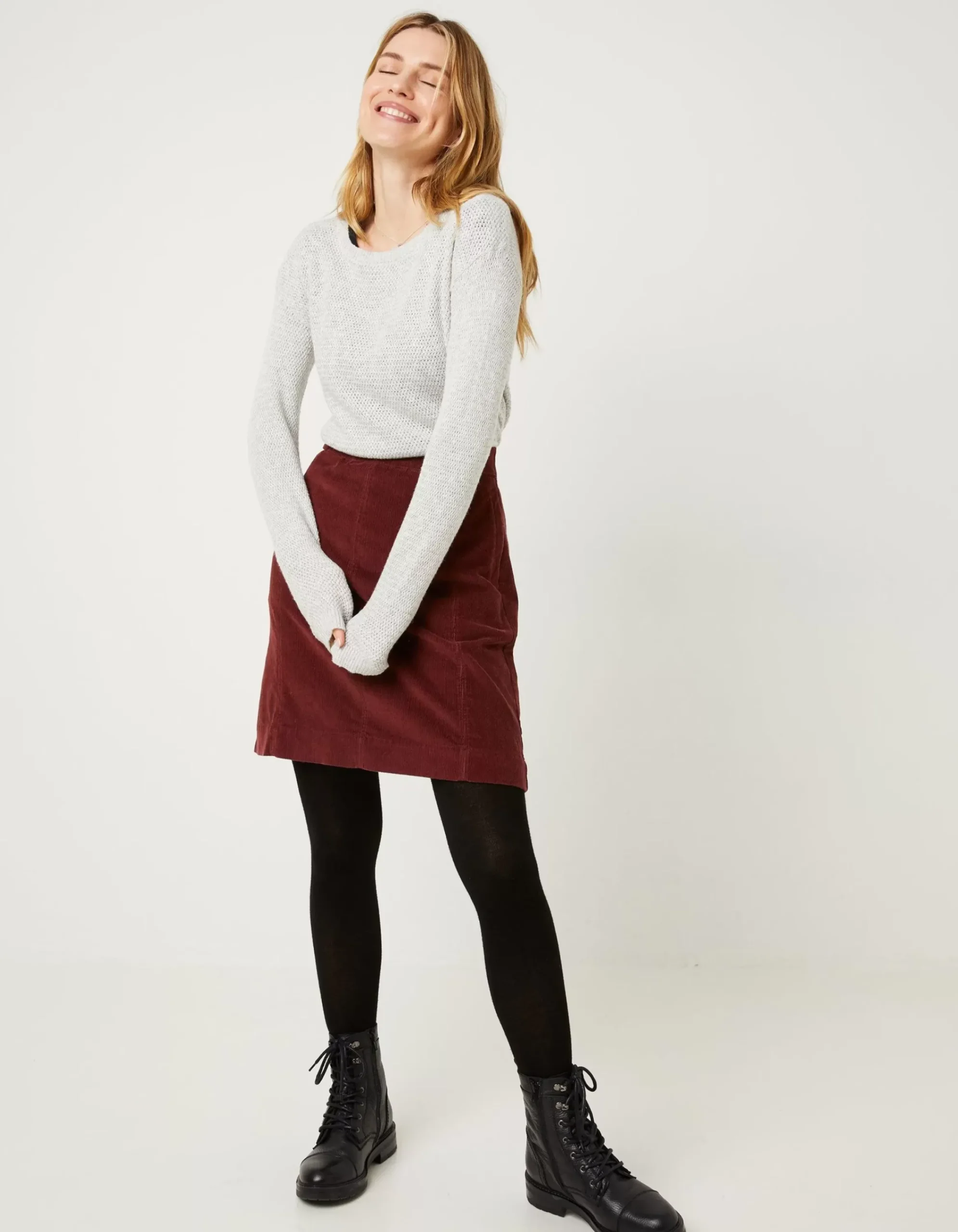 FatFace Harpenden Jumper Grey Outlet