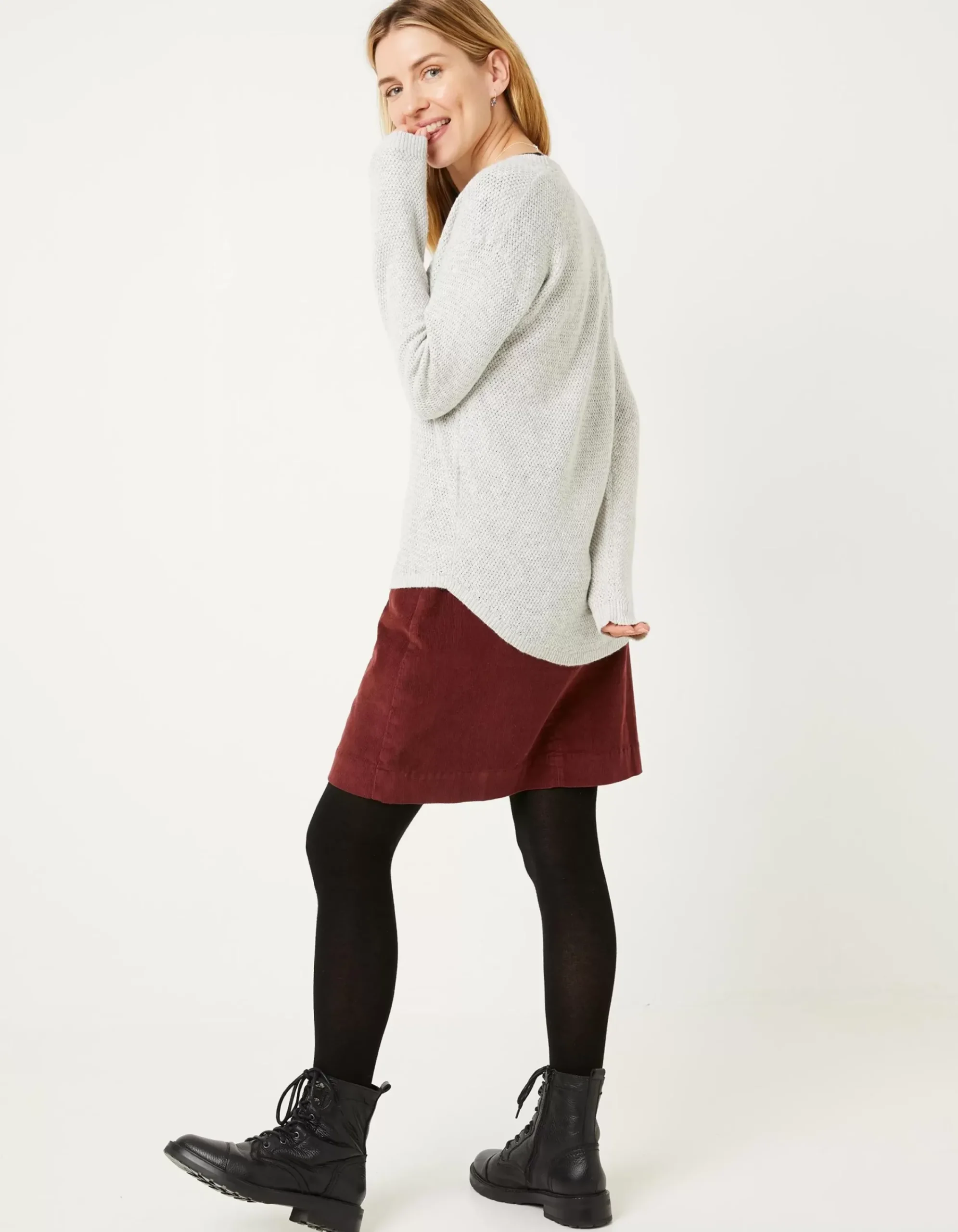 FatFace Harpenden Jumper Grey Outlet