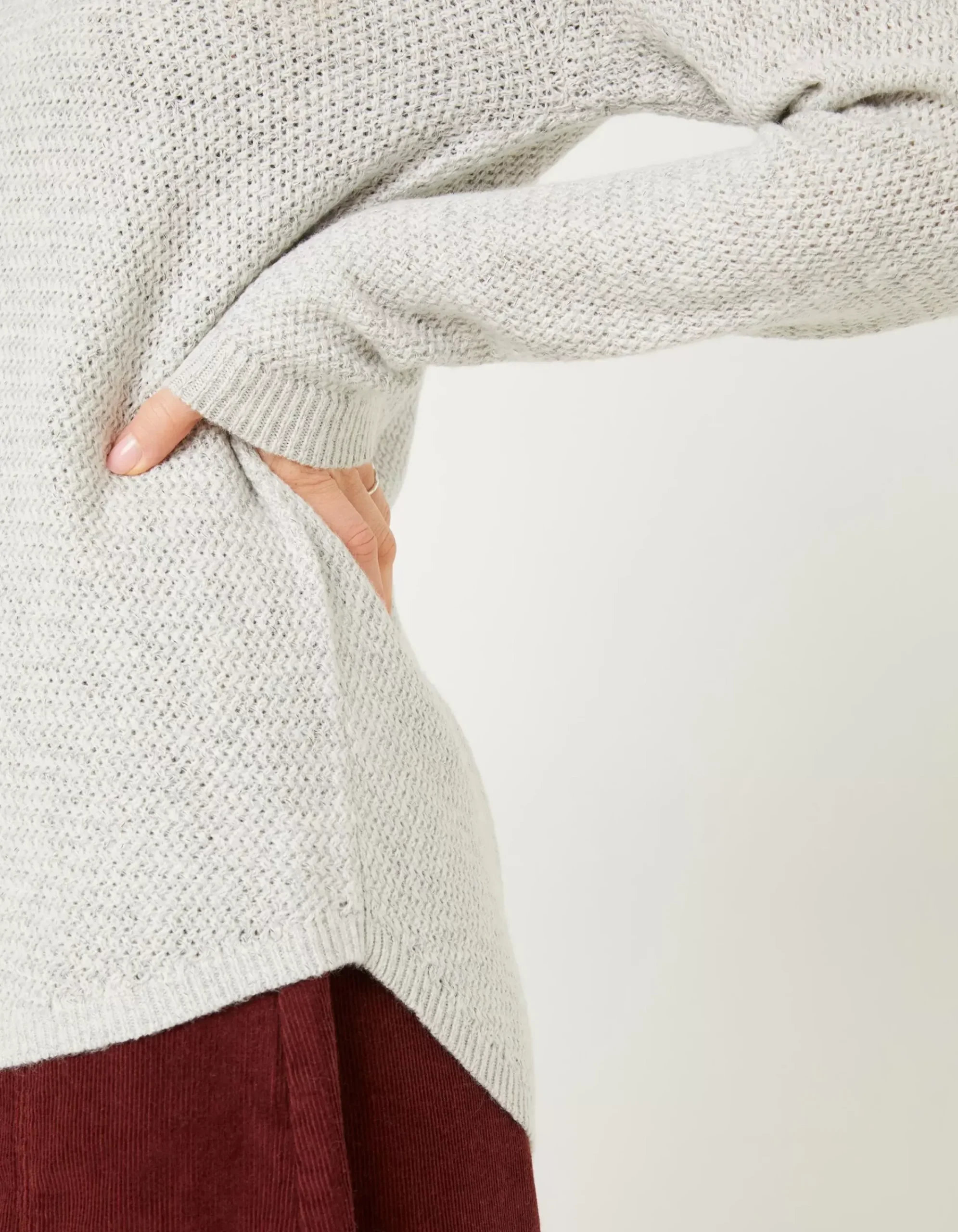 FatFace Harpenden Jumper Grey Outlet