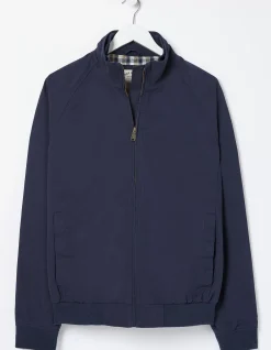 FatFace Harrington Bomber Jacket Navy Discount