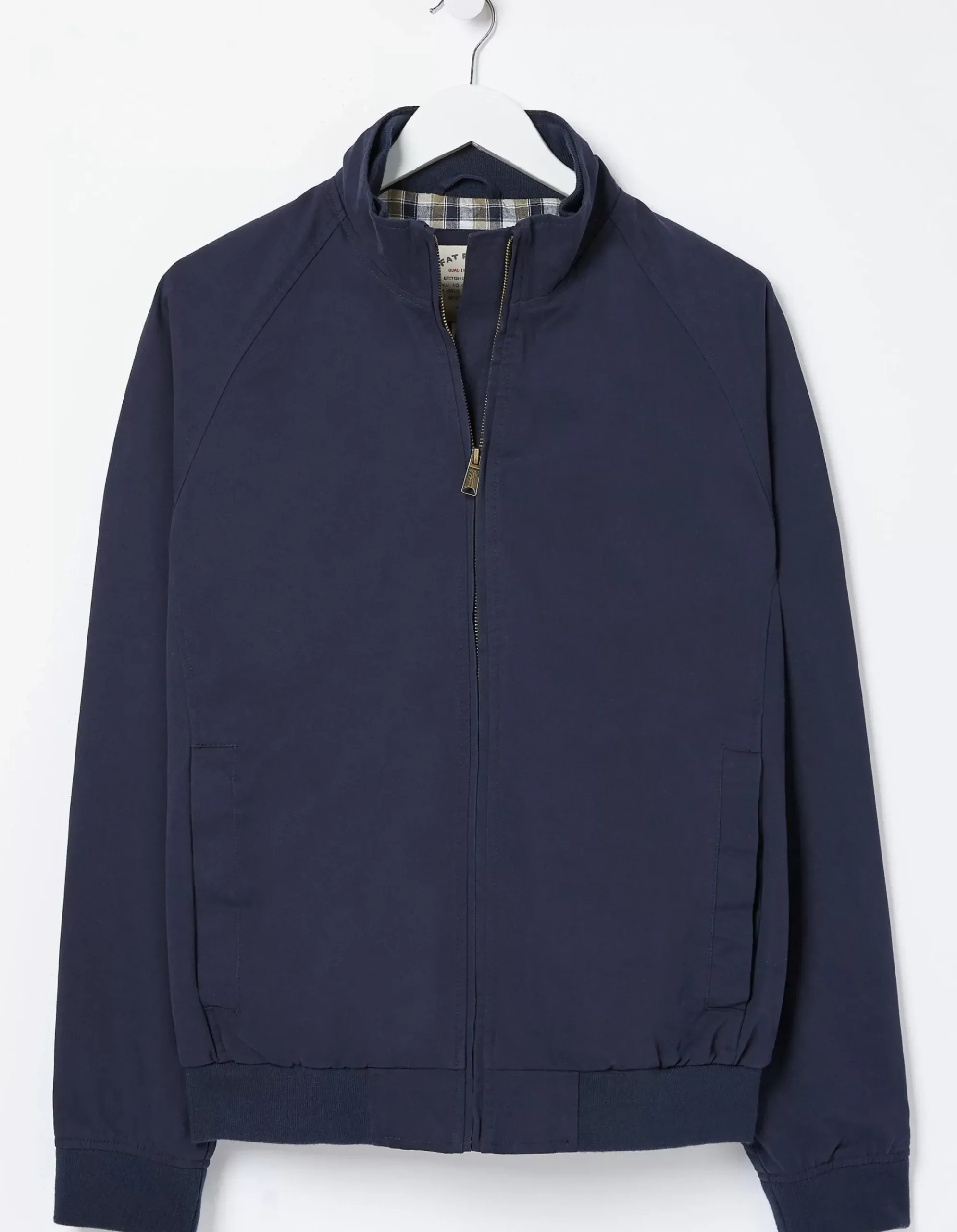 FatFace Harrington Bomber Jacket Navy Discount