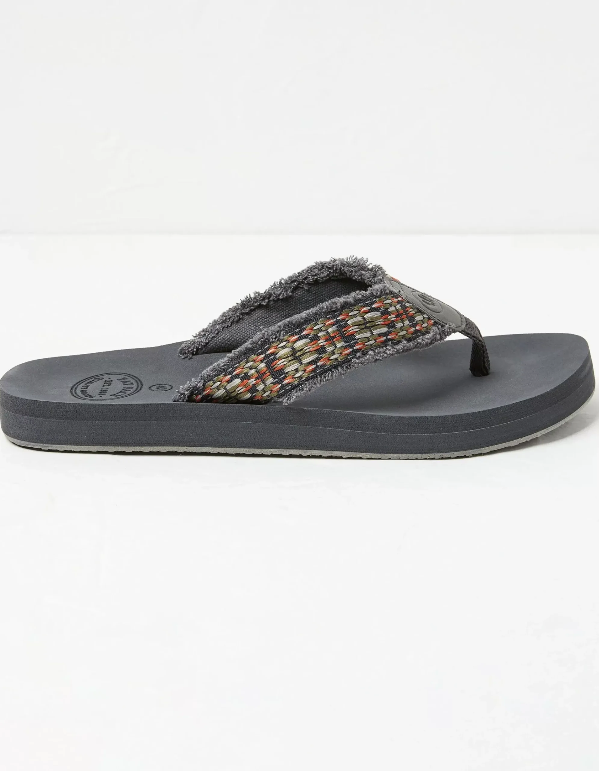 FatFace Harris Flip Flop Grey Sale
