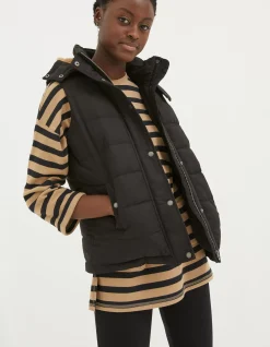 FatFace Hayley Gilet Black Hot