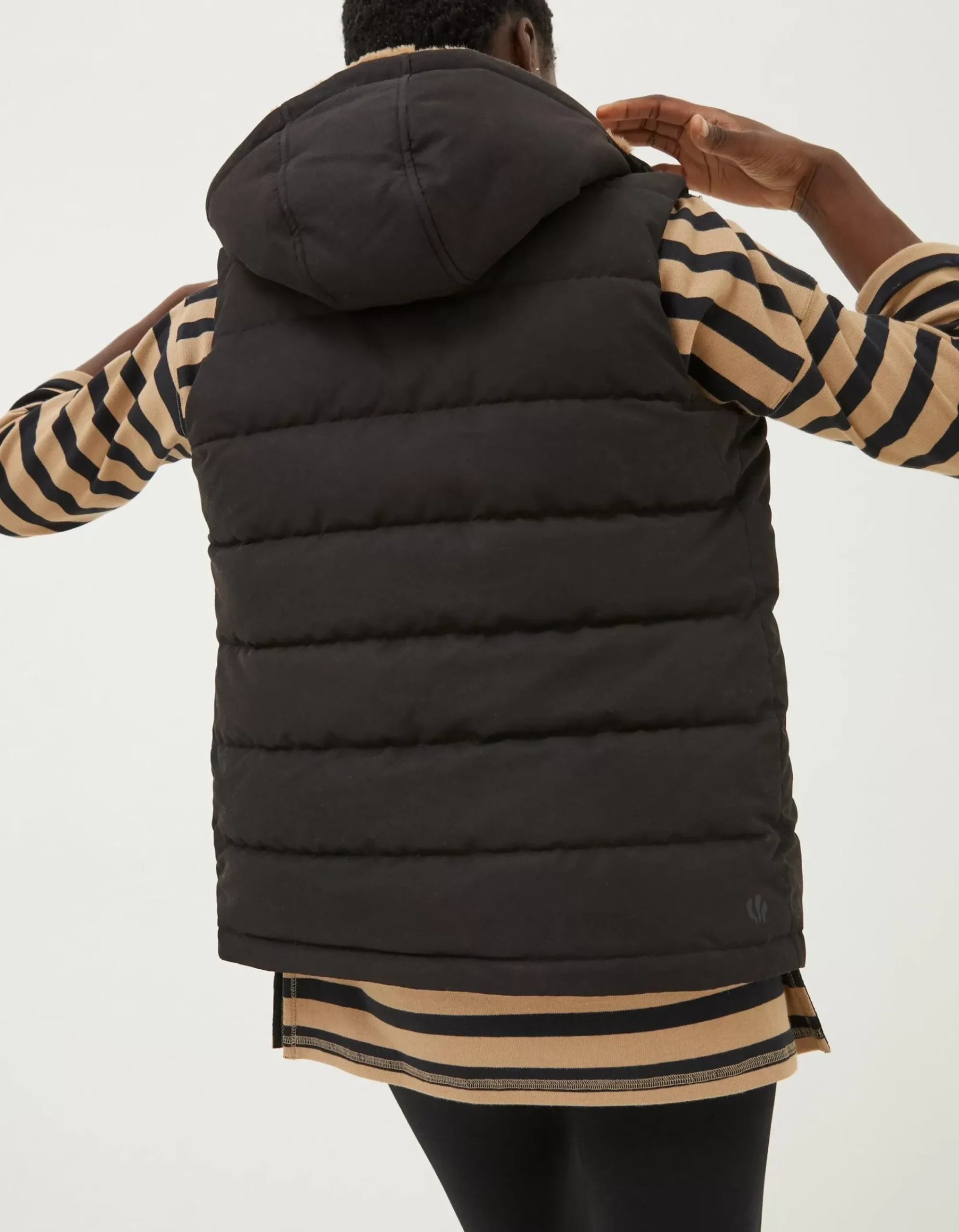 FatFace Hayley Gilet Black Hot