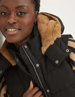 FatFace Hayley Gilet Black Hot