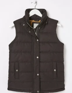 FatFace Hayley Gilet Black Hot