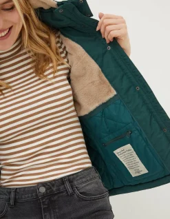 FatFace Hayley Gilet Dark Teal Discount