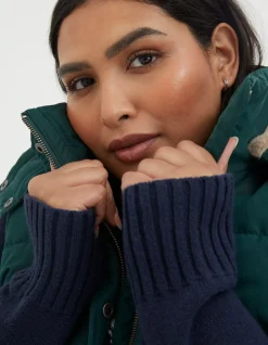 FatFace Hayley Gilet Dark Teal Discount