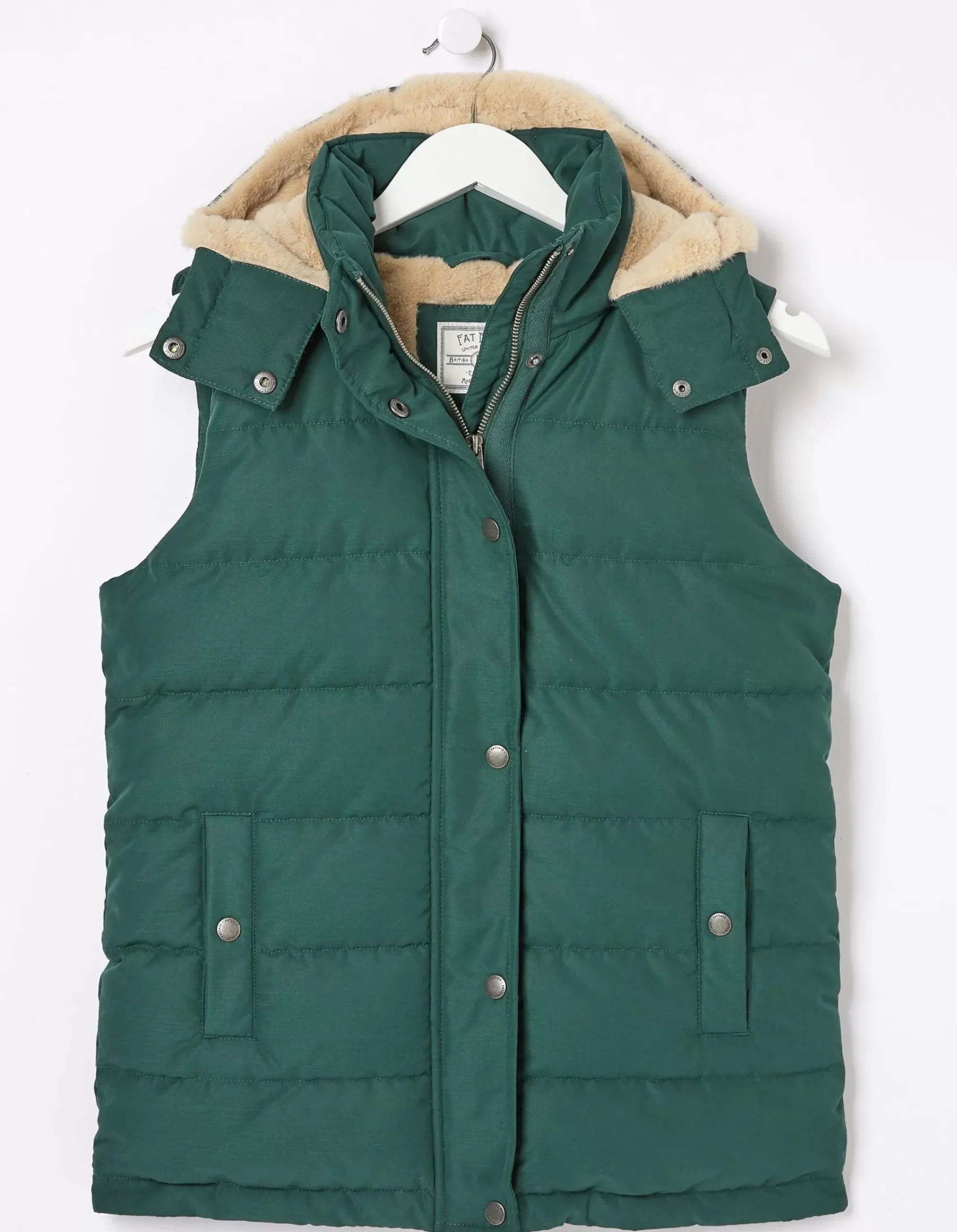 FatFace Hayley Gilet Dark Teal Discount