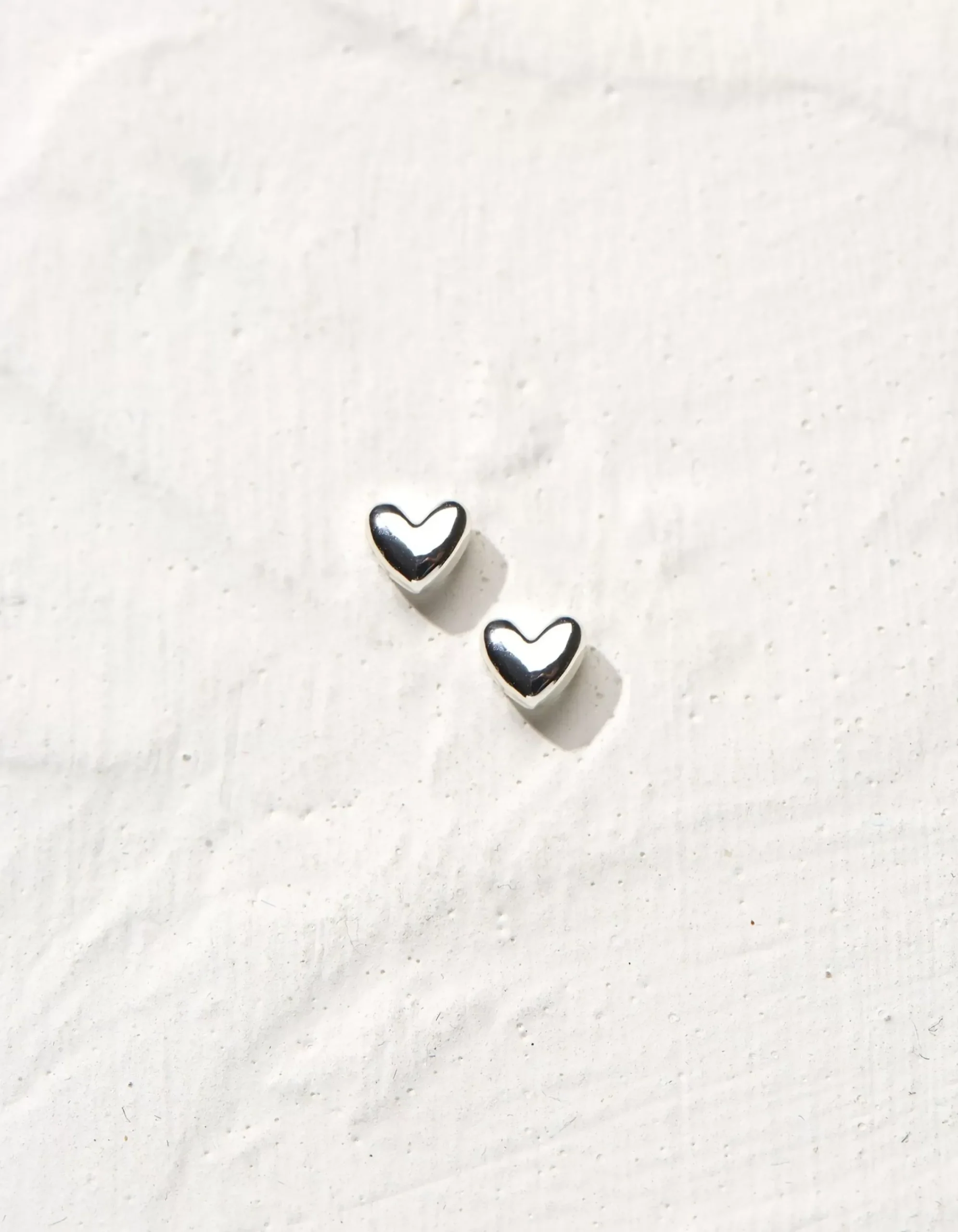 FatFace Heart Studs Silver Online