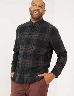 FatFace Heyshott Slim Stretch Chino Dark Brown Discount
