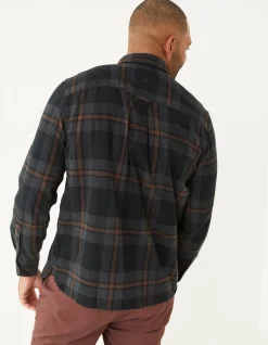 FatFace Heyshott Slim Stretch Chino Dark Brown Discount
