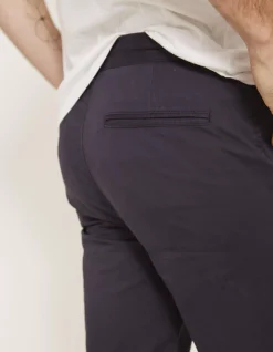 FatFace Heyshott Slim Stretch Chinos Navy Clearance