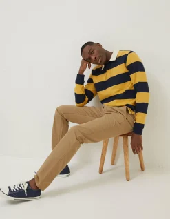 FatFace Heyshott Slim Stretch Chino Natural Sale