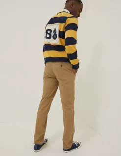 FatFace Heyshott Slim Stretch Chino Natural Sale