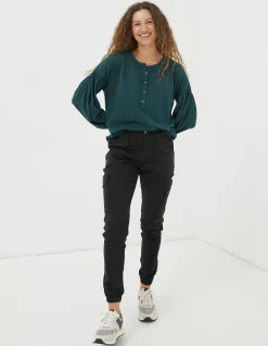 FatFace Hythe Cargo Trouser Black