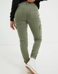 FatFace Hythe Cargo Trouser Green Outlet