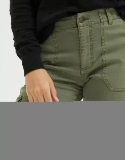FatFace Hythe Cargo Trouser Green Outlet