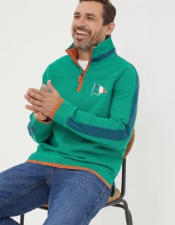 FatFace Ireland Nation Airlie Sweatshirt Green