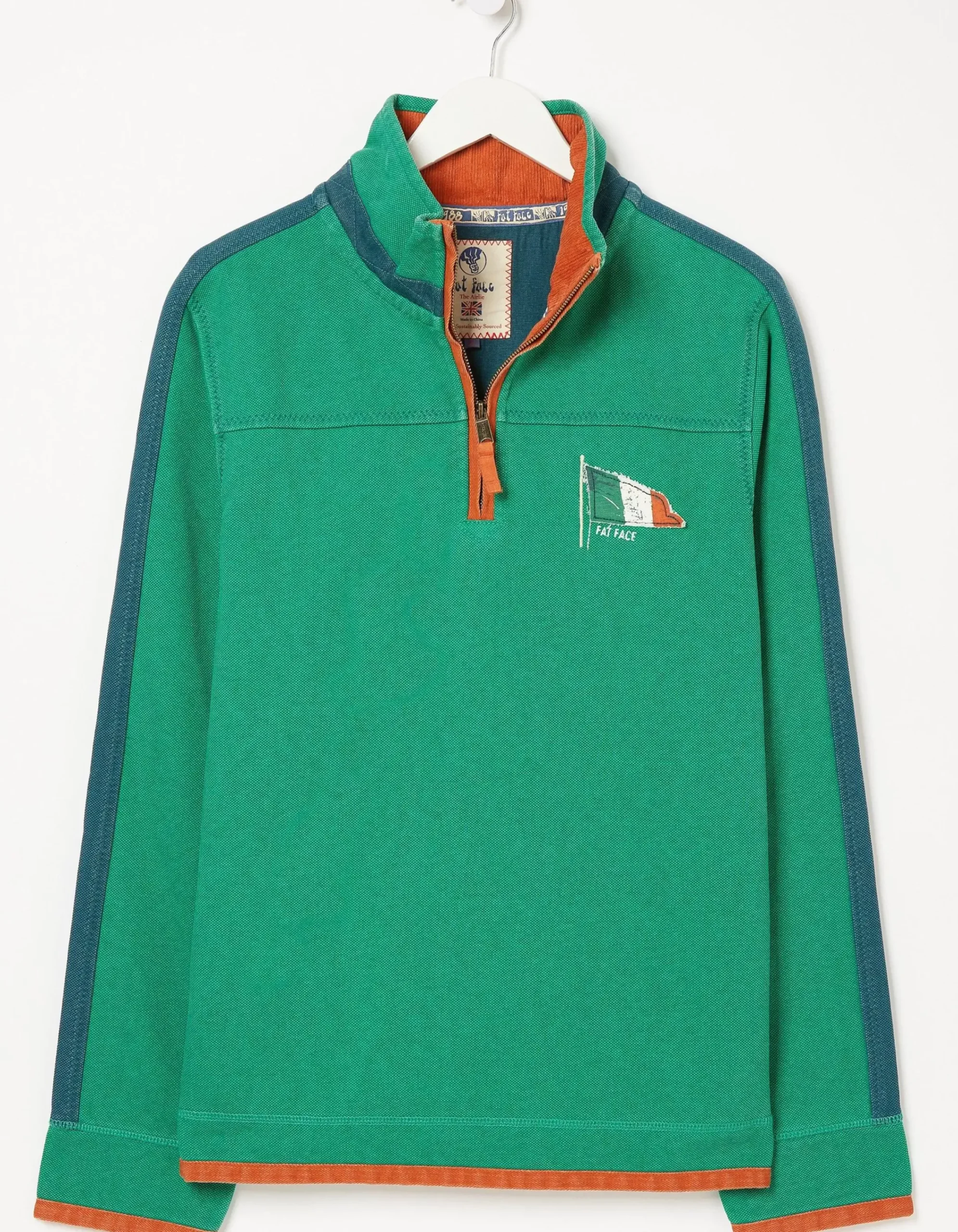 FatFace Ireland Nation Airlie Sweatshirt Green