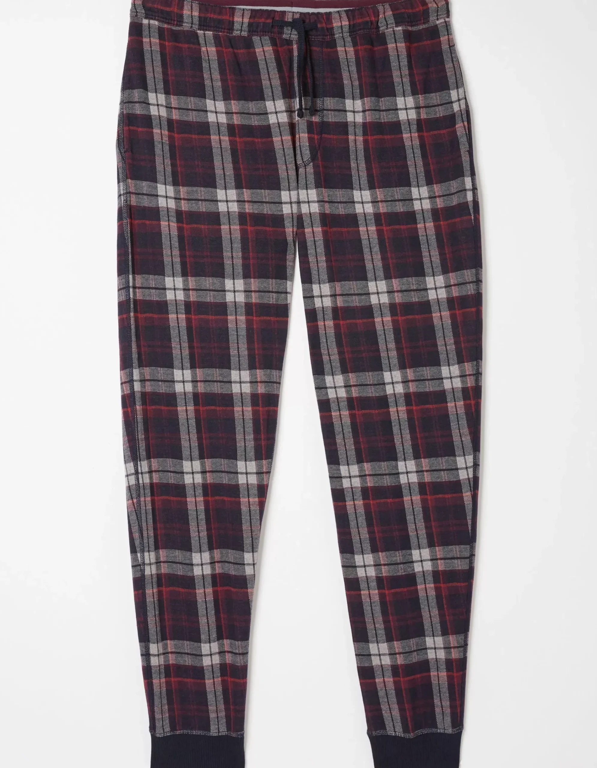 FatFace Kemble Cuffed Pyjama Bottoms Plum Discount