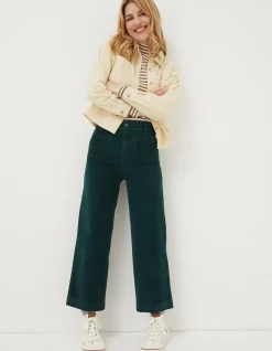 FatFace Keswick Cord Trouser Dark Teal Sale