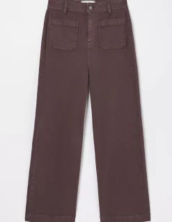 FatFace Keswick Wide Leg Jeans Purple