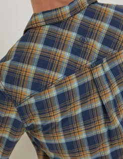 FatFace Kilcoy Check Shirt Navy Hot