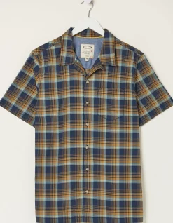 FatFace Kilcoy Check Shirt Navy Hot