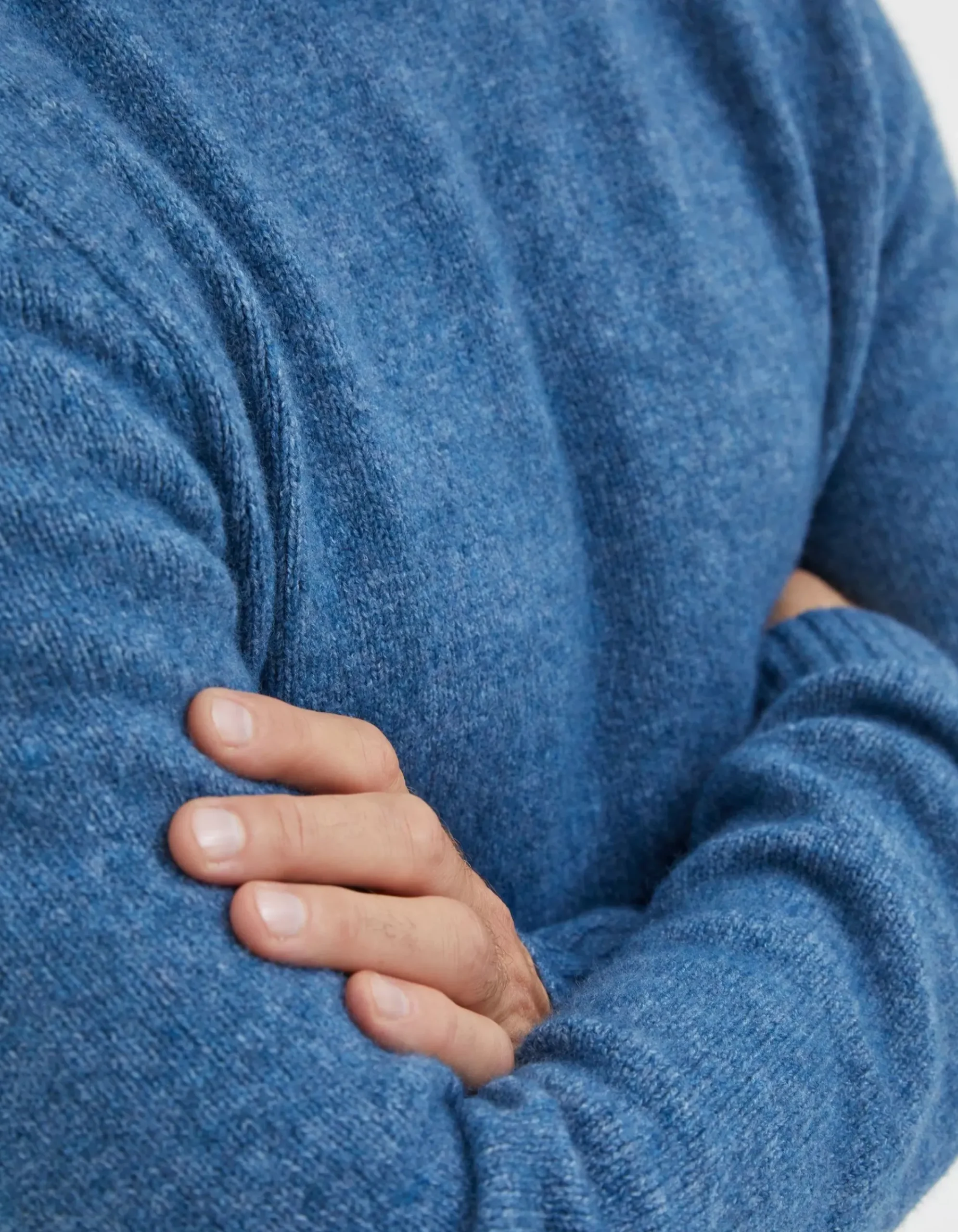 FatFace Lewes Crew Jumper Washed Blue Online