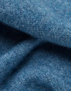 FatFace Lewes Crew Jumper Washed Blue Online
