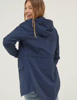 FatFace Lily Lightweight Parka Navy Sale