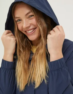 FatFace Lily Lightweight Parka Navy Sale