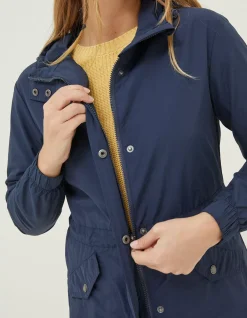 FatFace Lily Lightweight Parka Navy Sale