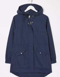 FatFace Lily Lightweight Parka Navy Sale