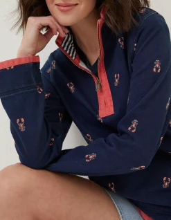 FatFace Lobster Airlie Navy Best