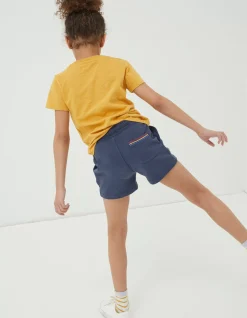 FatFace Luna Rainbow Sweat Shorts Navy Best