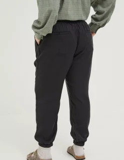 FatFace Lyme Plain Joggers Black Online