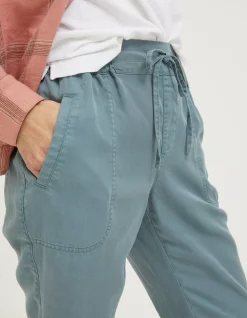 FatFace Lyme Plain Joggers Green