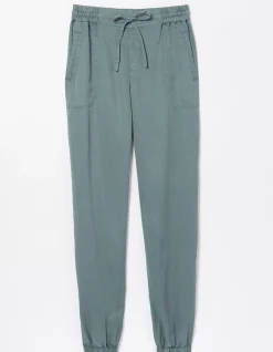 FatFace Lyme Plain Joggers Green