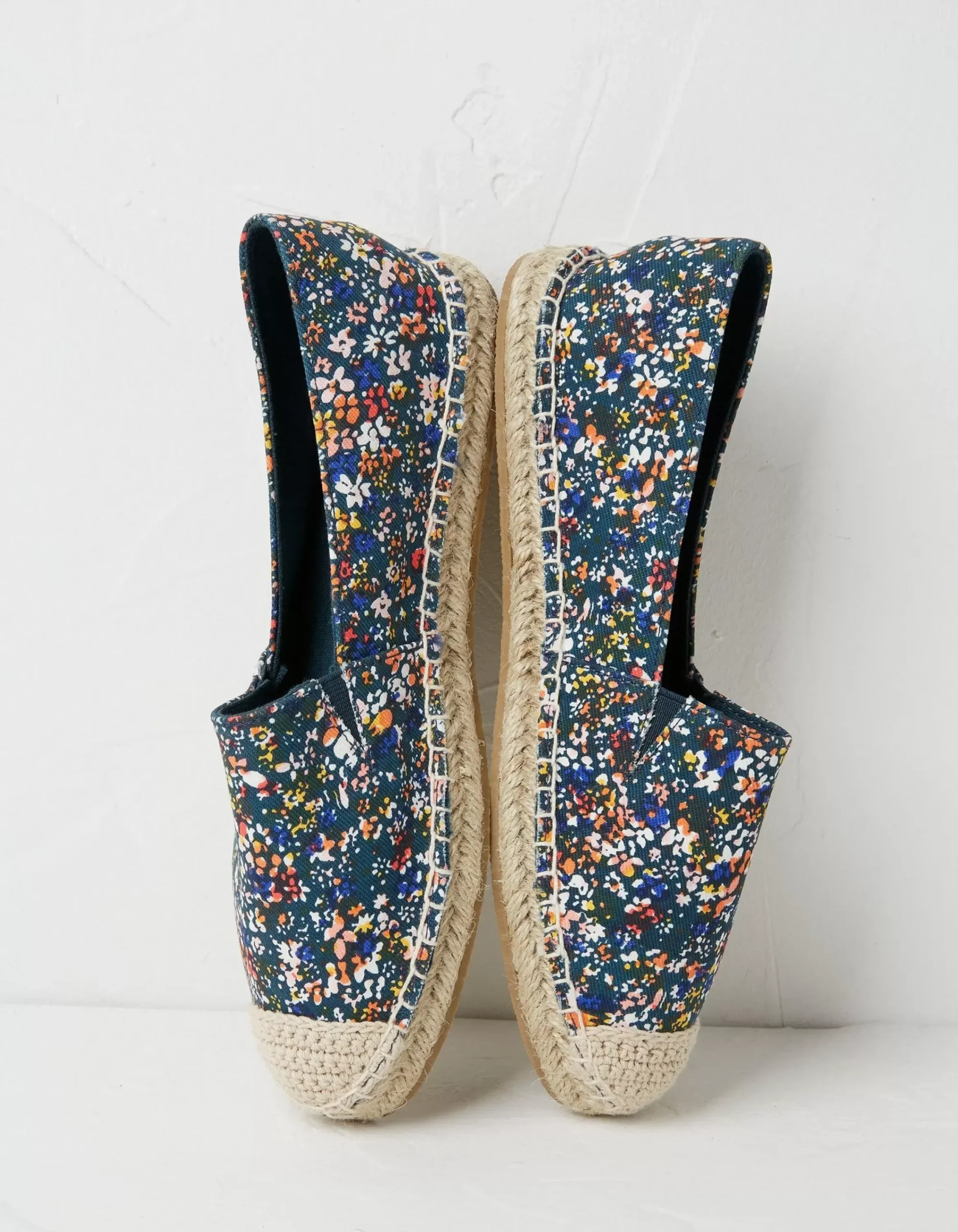 FatFace Maggie Printed Espadrilles Navy Online
