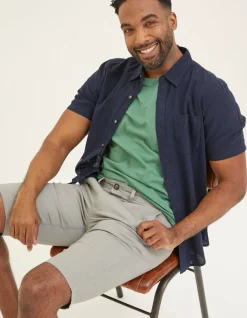 FatFace Mawes Chino Shorts Grey