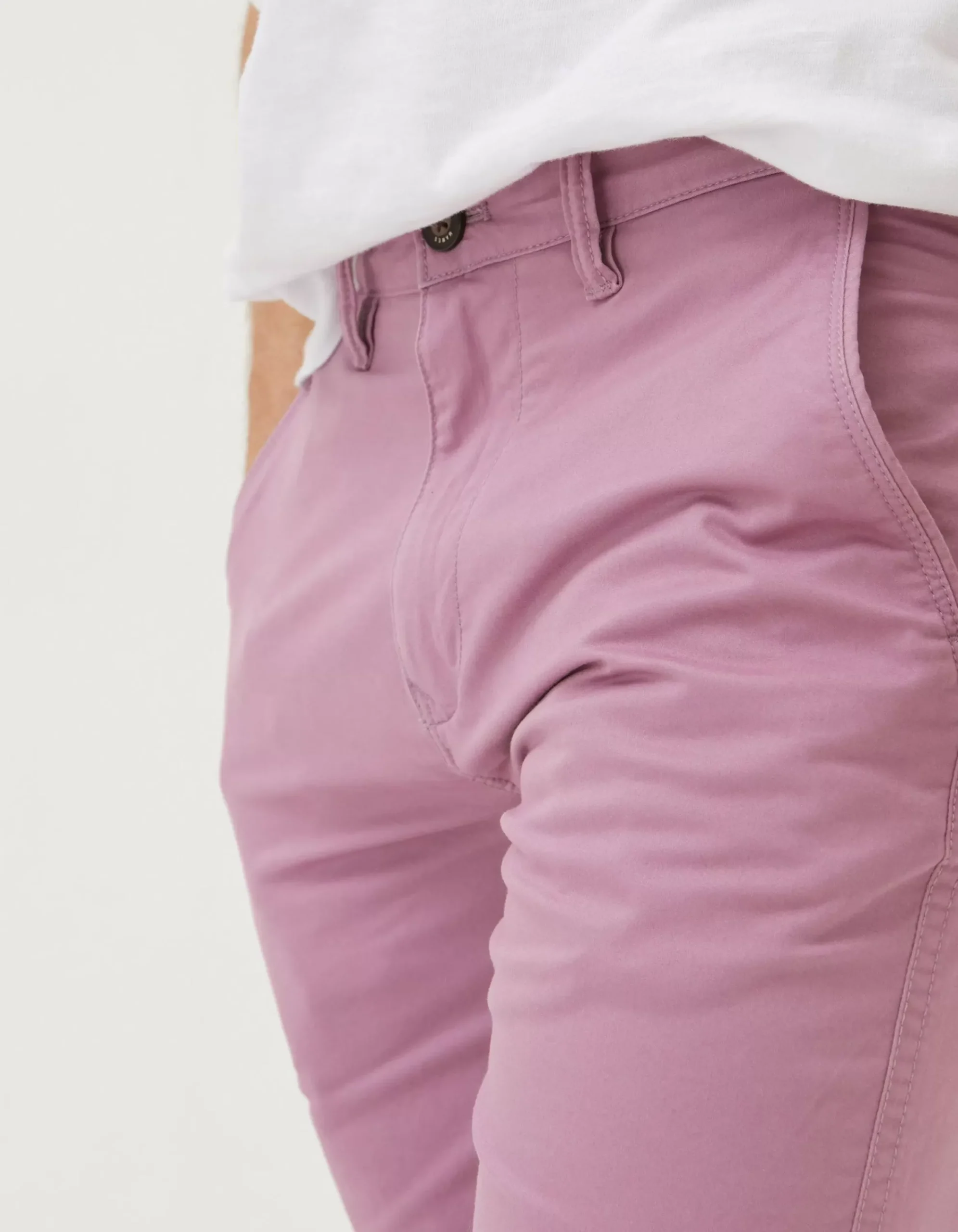 FatFace Mawes Chino Shorts Washed Purple Clearance