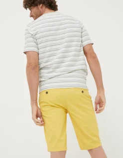 FatFace Mawes Chino Shorts Washed Yellow Sale