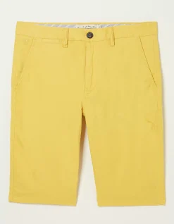 FatFace Mawes Chino Shorts Washed Yellow Sale