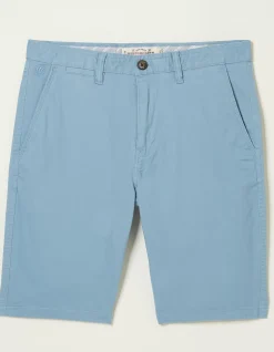 FatFace Mawes Chino Shorts Chambray Blue Hot