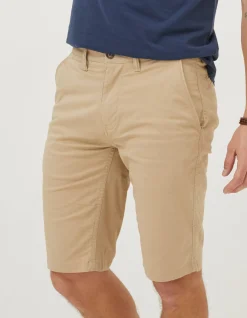 FatFace Mawes Chino Shorts Light Tan Discount