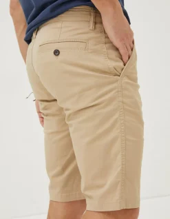 FatFace Mawes Chino Shorts Light Tan Discount