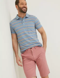 FatFace Mawes Chino Shorts Rose Pink Discount