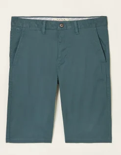 FatFace Mawes Chino Shorts Teal Blue